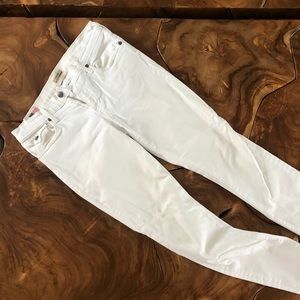 True Religion white skinny “Casey” jeans